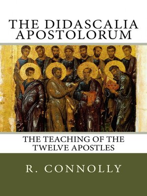 cover image of Didascalia Apostolorum